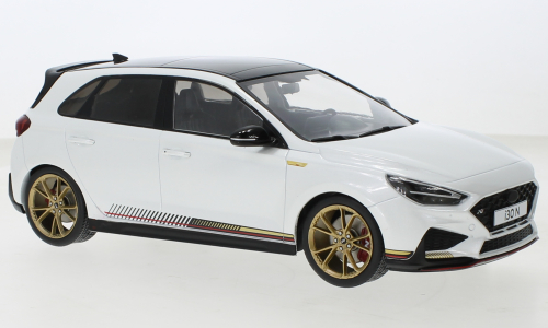 Hyundai i30 N Drive-N Limited Edition 2021 Wit Metallic - 1:18